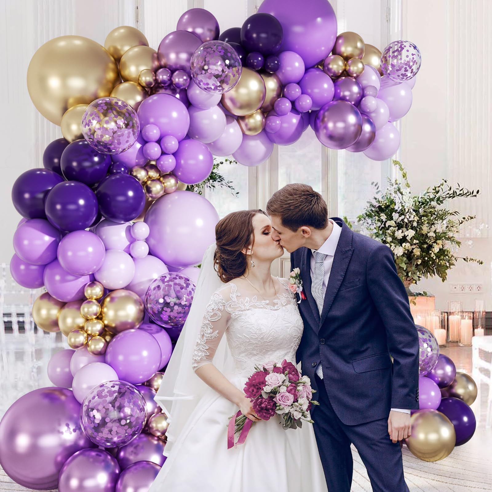Vicduotex metallic gold 18inch balloon adds luxurious shine to any decor scene.