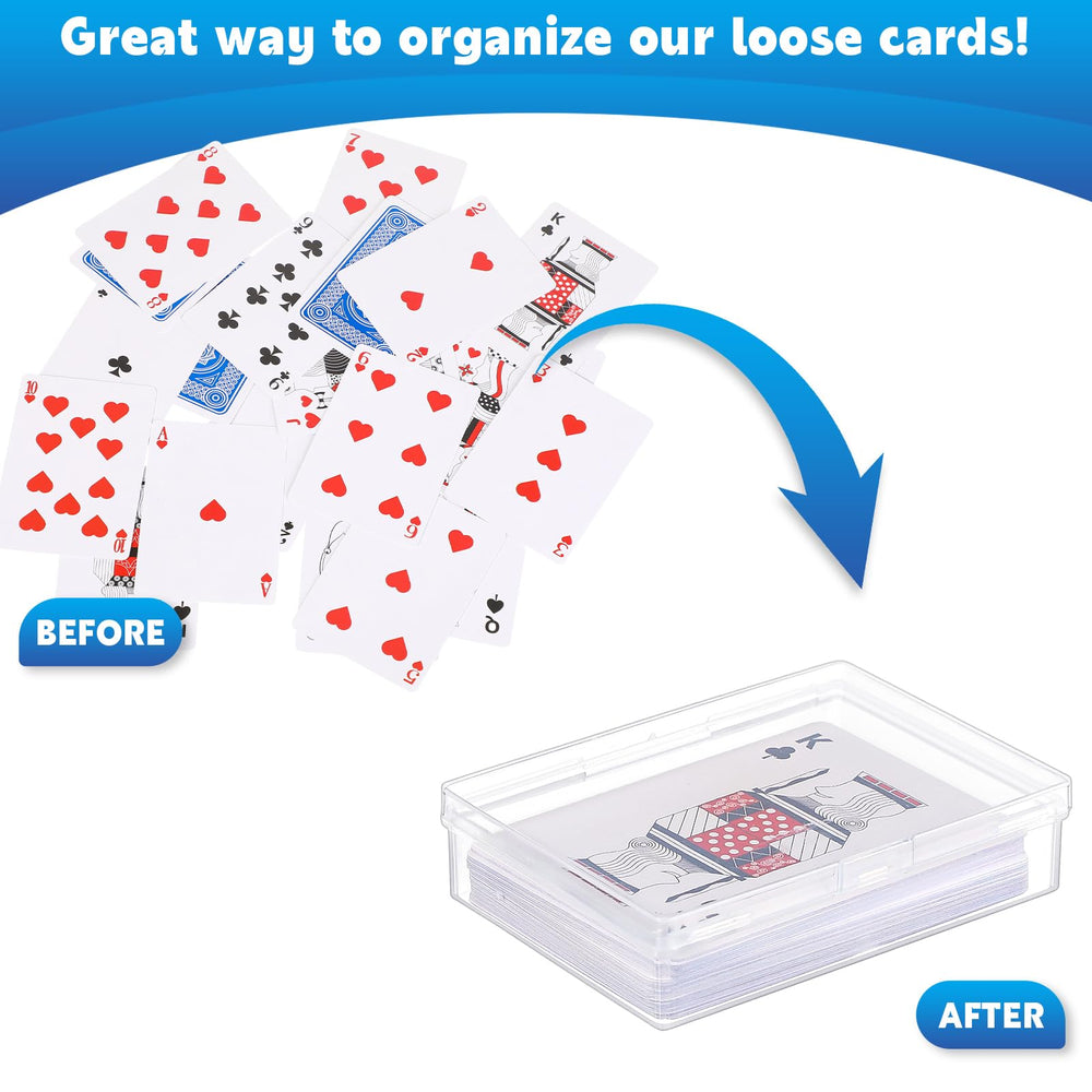 Vicenpal PP material transparent construction protects cards.