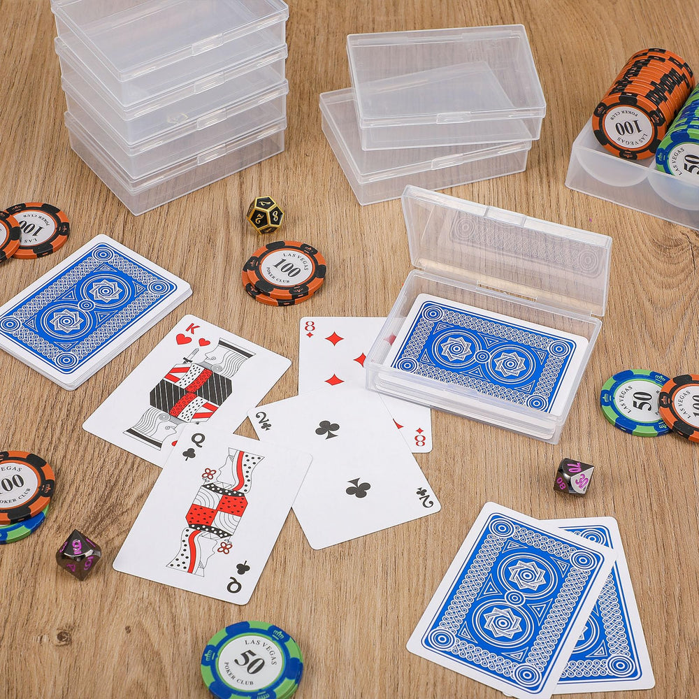 Vicenpal clear box shows contents instantly and stacks neatly.