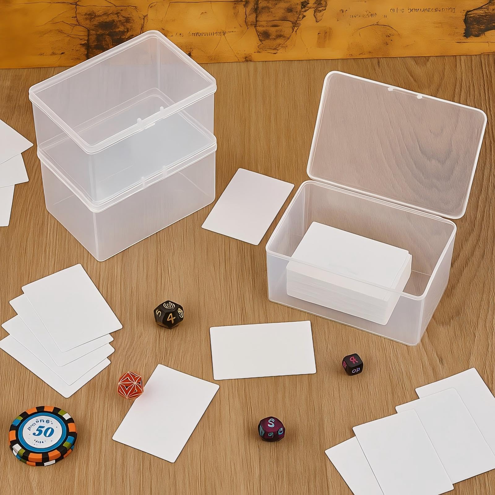 Vicenpal transparent trading card case for easy visibility and storage.