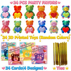 Vicentorra articulated mini-bear fidget encourages interactive play.