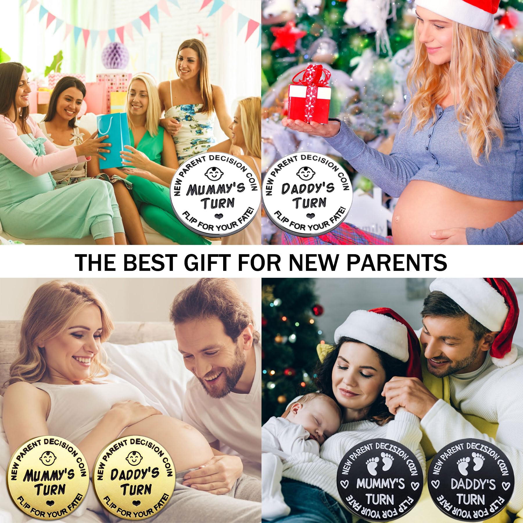 Vichona holiday gift coin offers a whimsical way to celebrate new parenthood
