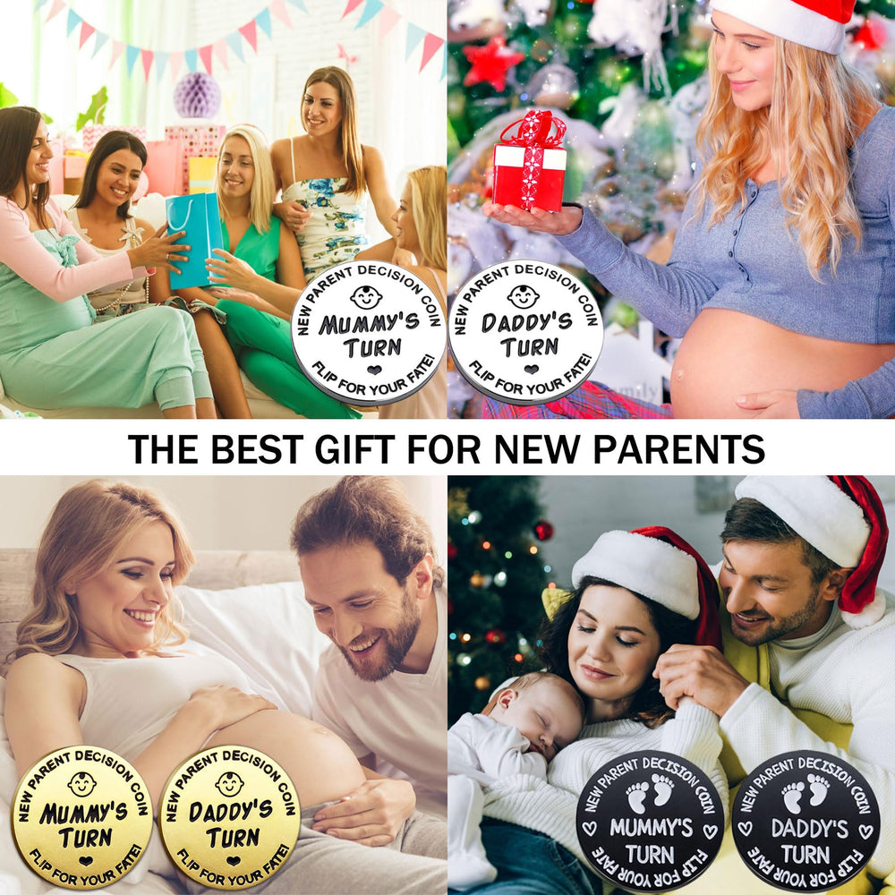 Vichona holiday gift coin offers a whimsical way to celebrate new parenthood