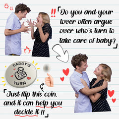 Vichona mommy-turn pattern coin, decorative and sturdy for everyday use.