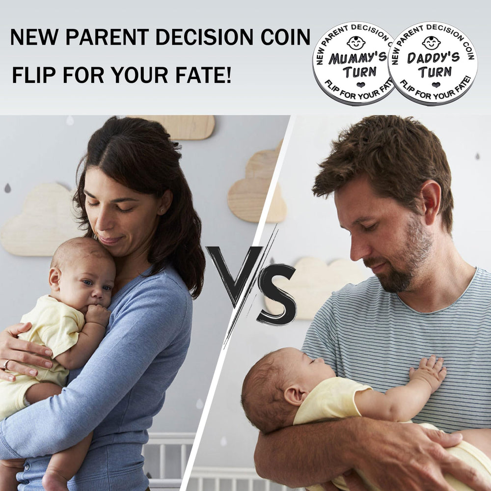 Vichona night-diaper-decision coin assists with diaper changes during the night