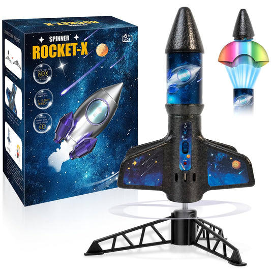VICHTOP Rocket Launcher assembled for backyard sky adventures.