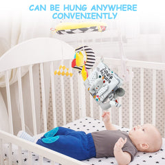 Vicloon baby engaged with book during tummy time or travel