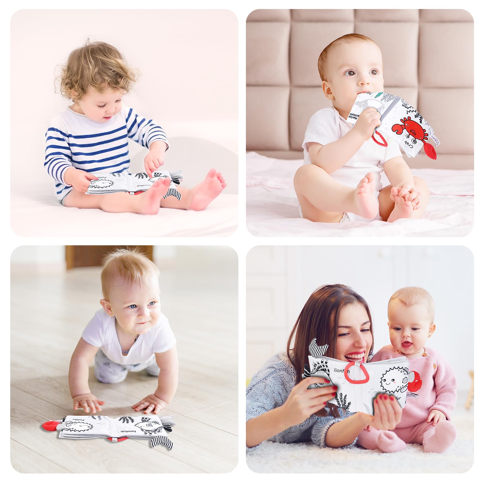 Vicloon High-contrast design captures infant attention and focus