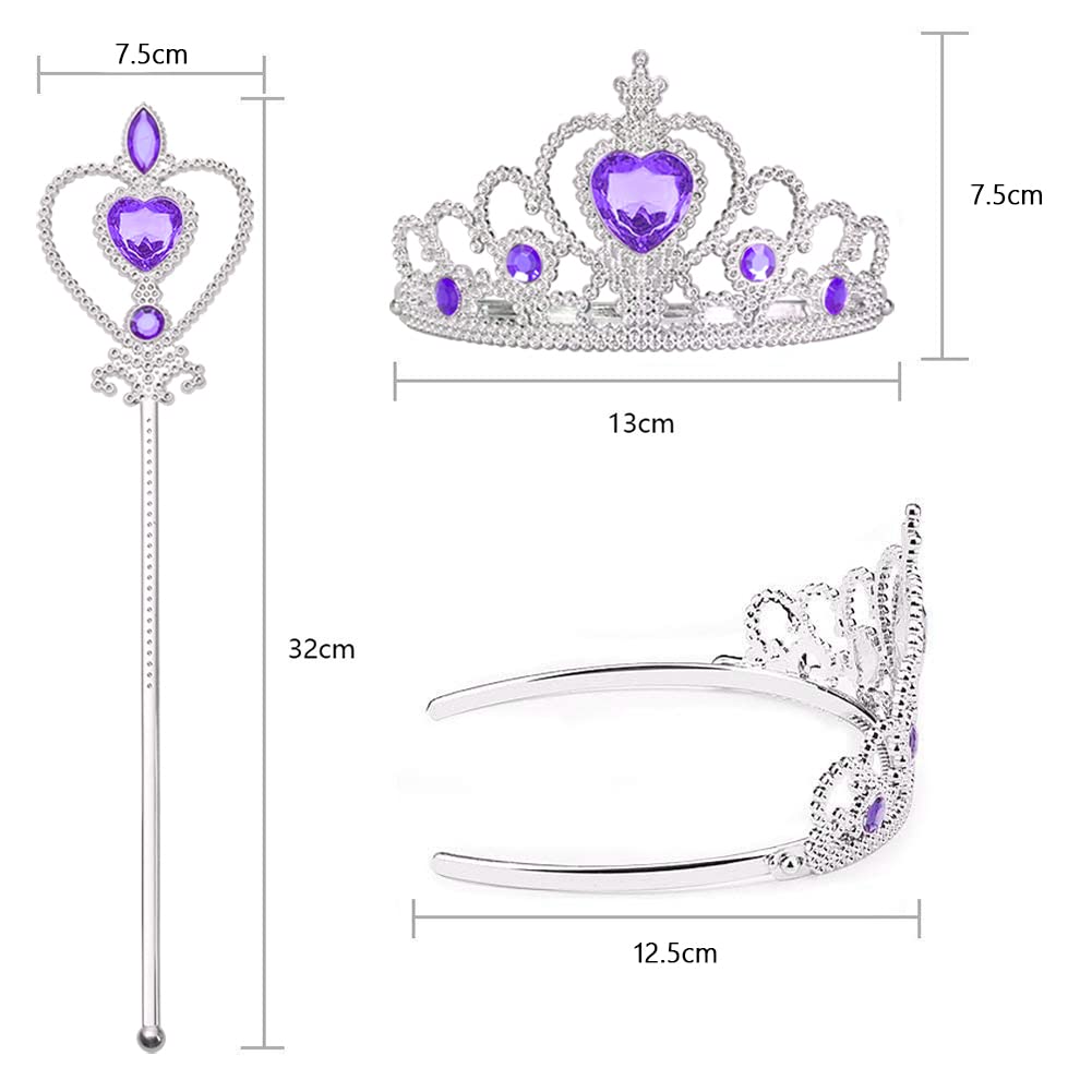 Vicloon princess wand with smooth grip for easy pretend play.