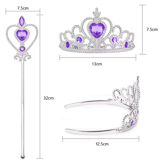 Vicloon princess wand with smooth grip for easy pretend play.