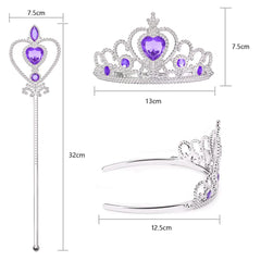 Vicloon princess wand with smooth grip for easy pretend play.