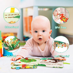 Squeak paper design provides auditory feedback while exploring the book