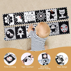Vicloon Tummy Time Soft Book supports exploration and motor development.