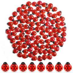 VICROIC mini resin ladybugs pack brightens dollhouses and crafts