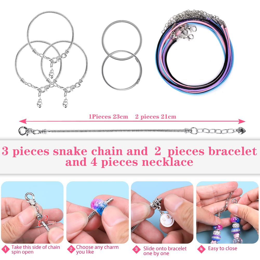 VICTLOV bracelet strings for sturdy, adjustable bead projects