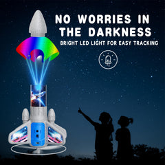 VICHTOP LED glow rocket for dusk launches and night retrieval.