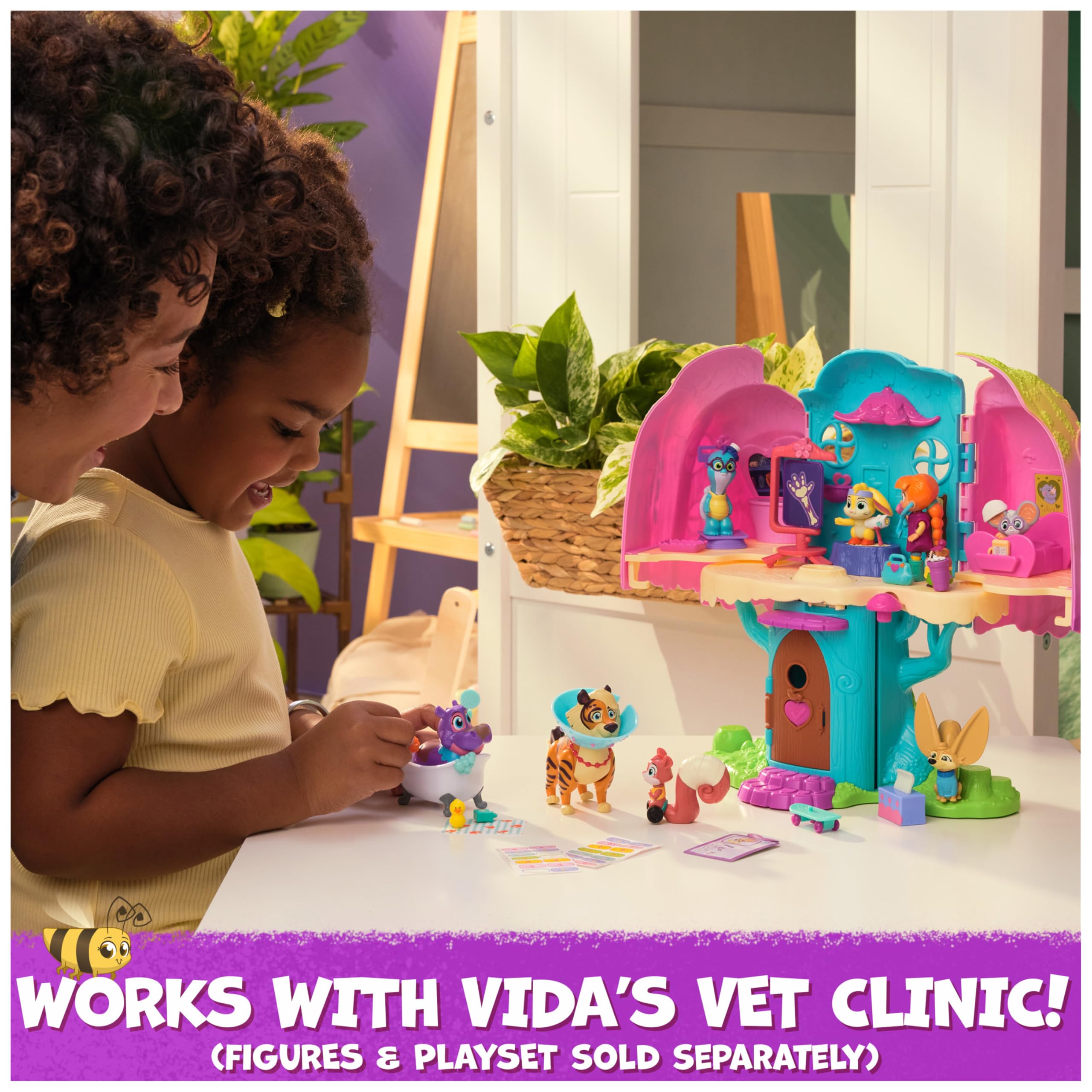 Vida the Vet tree house vet clinic expands pretend play settings.