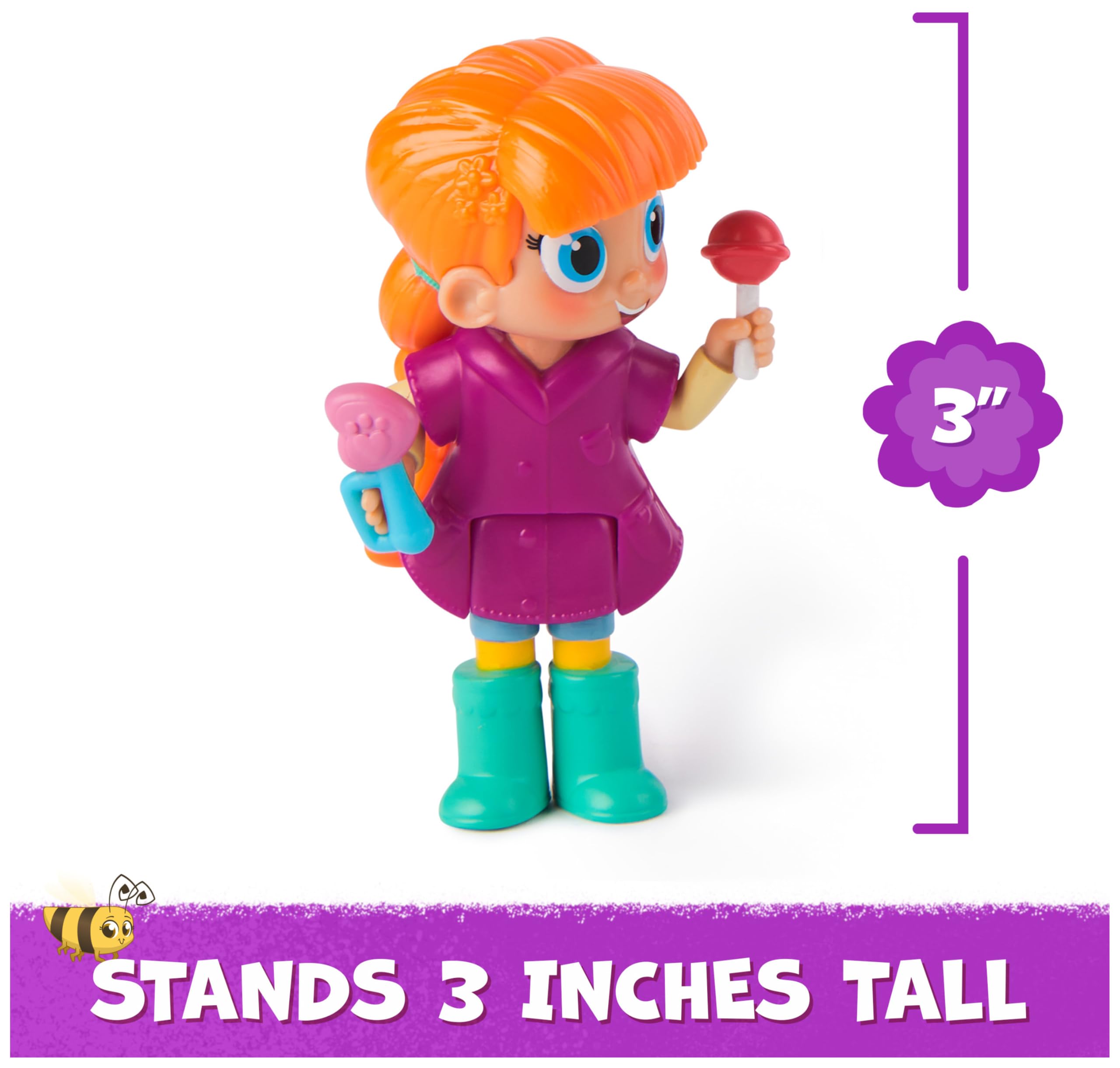 Vida the Vet Zig Zag bunny figure engages kids in caring adventures