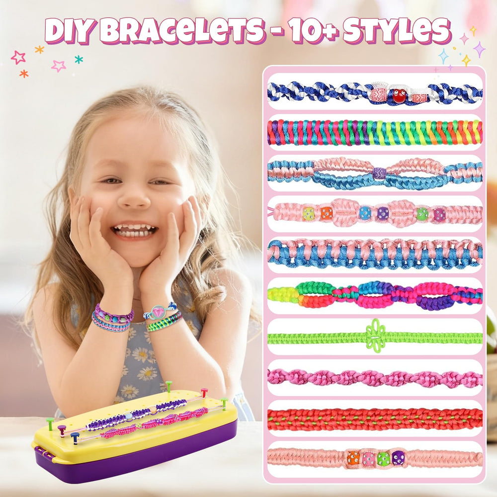 VIDIBESTY beads and clasps organized for bracelet making