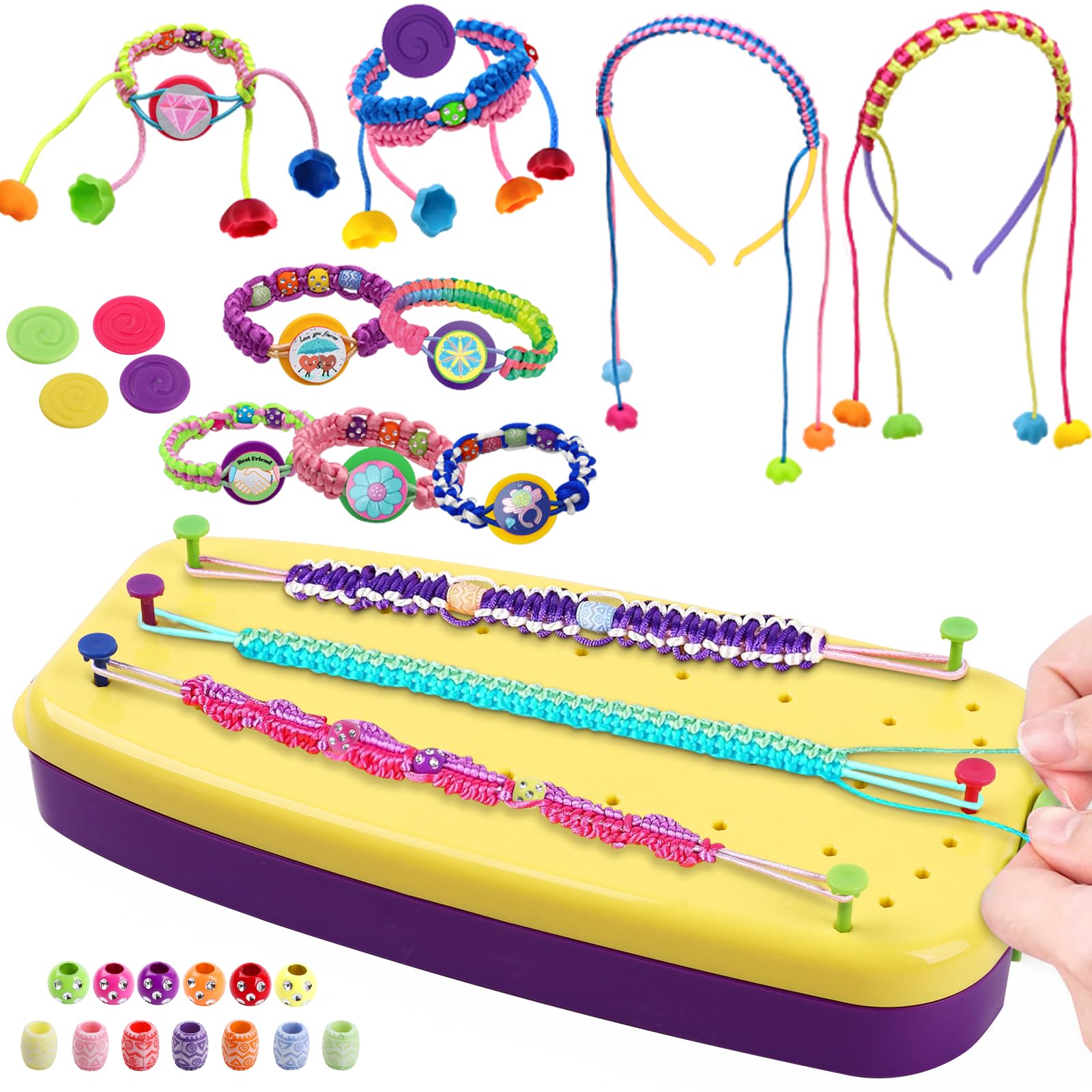 VIDIBESTY bracelet kit gift box display, ideal for birthdays