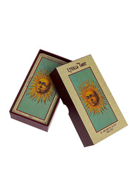 Vieux Monde Express Grand Etteilla tarot deck with oversized cards for easy handling.