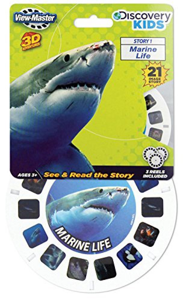 View Master Discovery Kids Marine Life 3D images for immersive underwater storytelling.