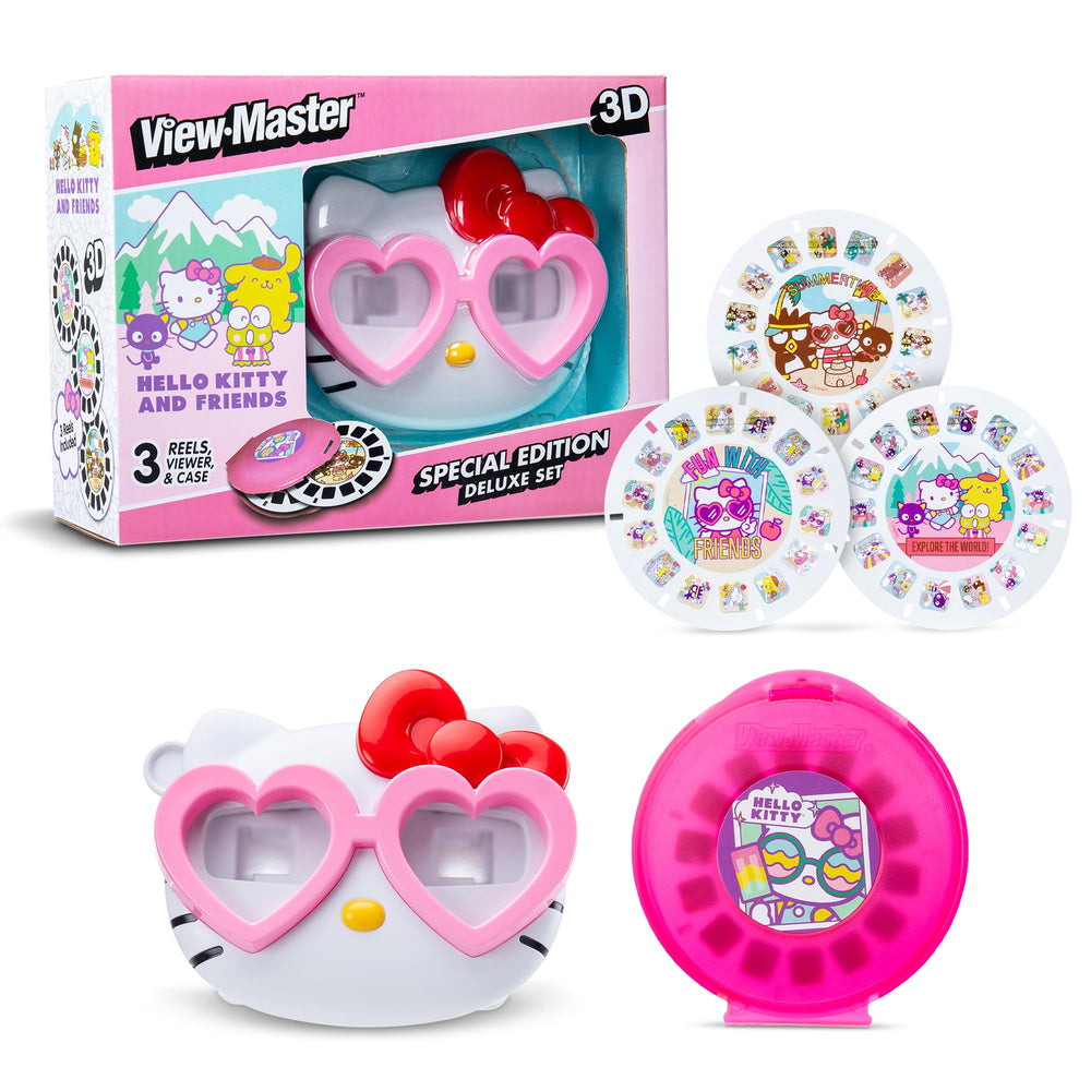 View-Master Hello Kitty viewer, featuring the iconic bow, for immersive 3D viewing