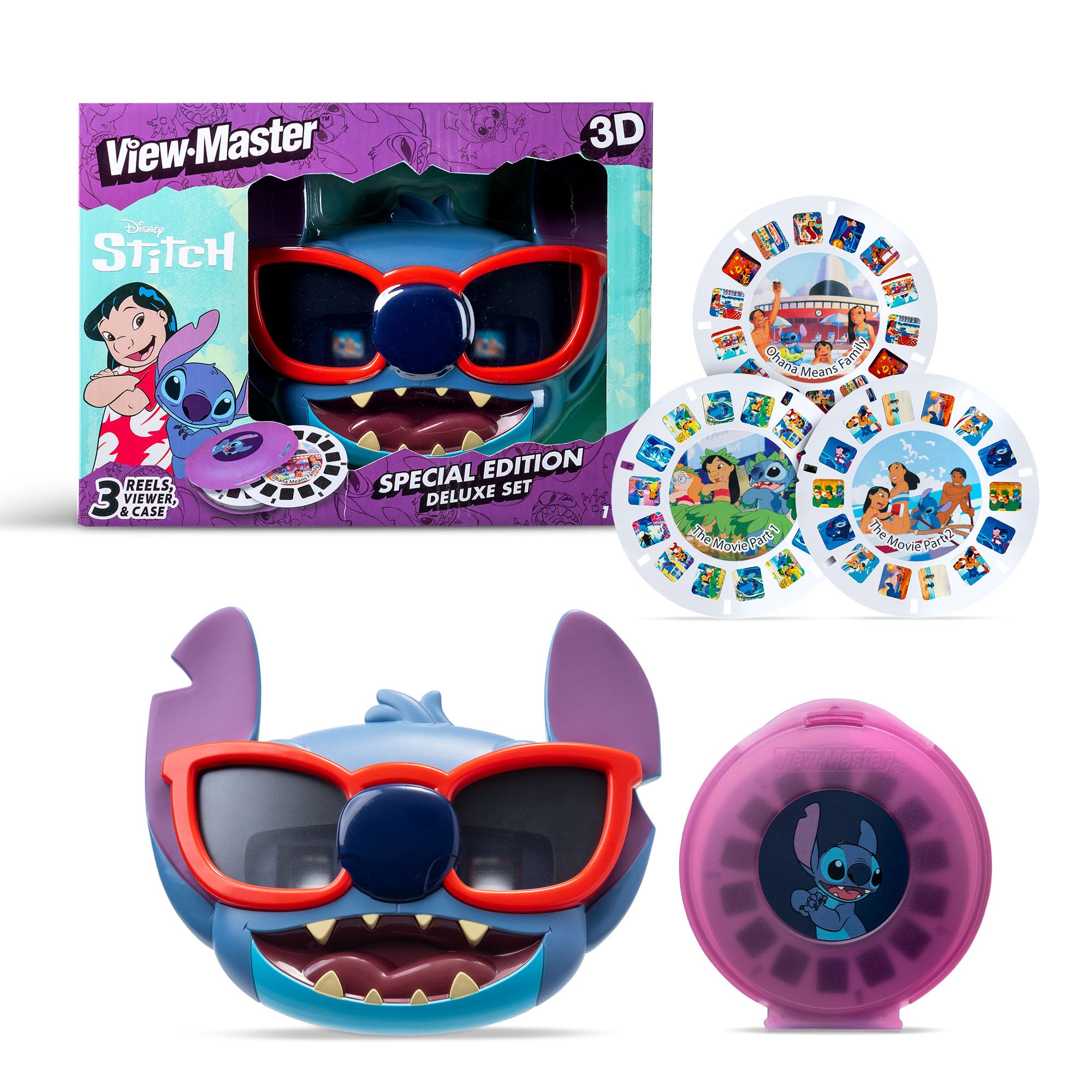 View Master Stitch viewer showcasing immersive 3D scenes of Stitch’s adventures