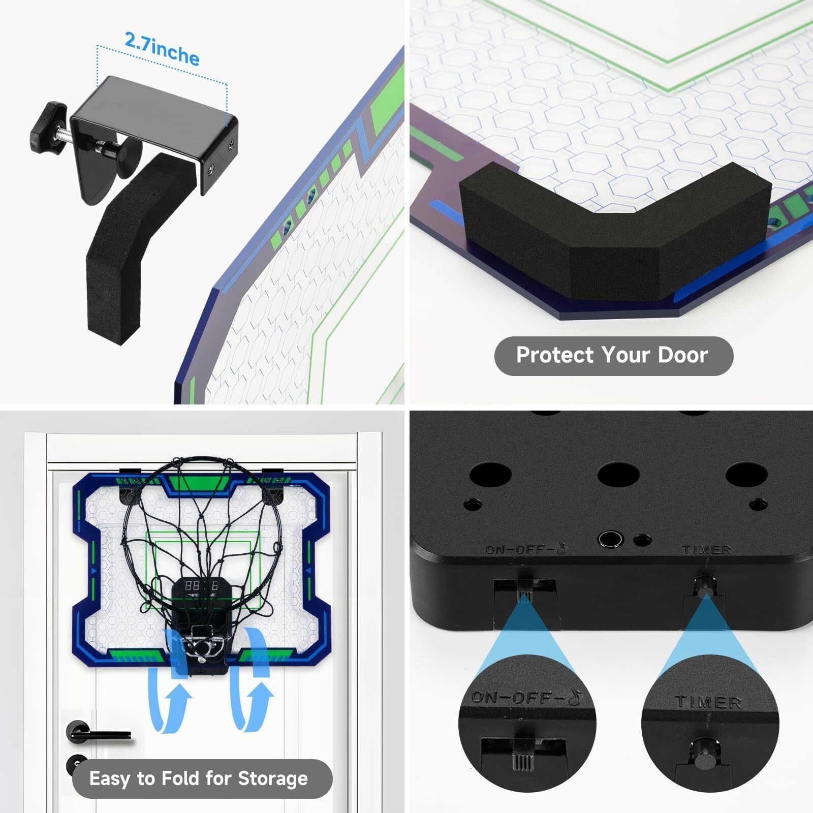 Vignuto corner pads protect doors and reduce noise