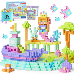 VigorFun 116pcs magnetic blocks assembly shows versatile creativity and durable construction.
