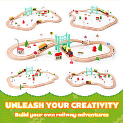 VigorFun expandable track design lets kids build and reconfigure exciting layouts.