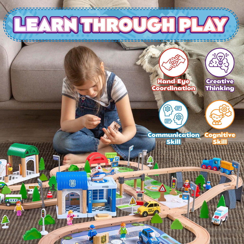 VigorFun smooth-sanded edges ensure safe hands during busy play sessions