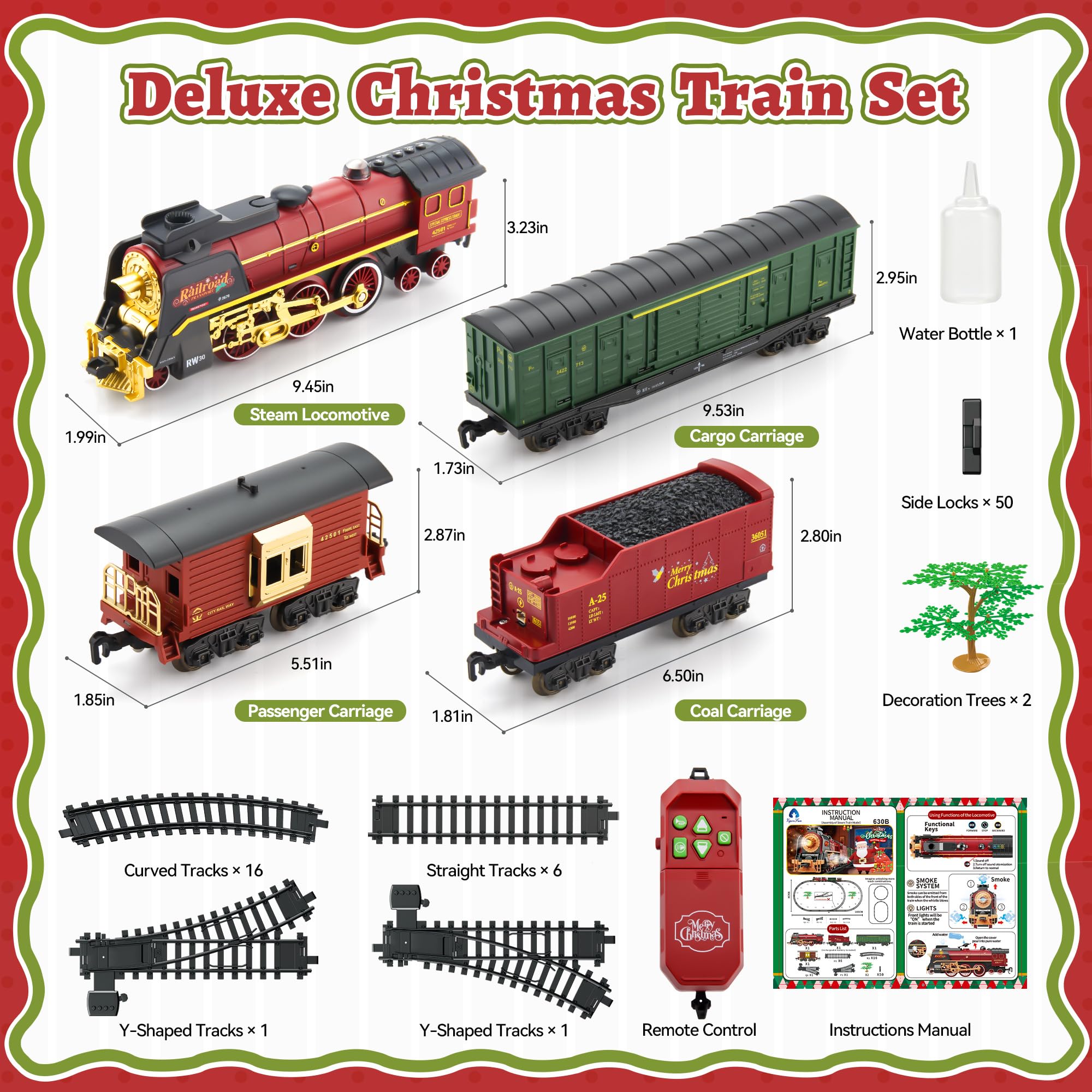 VigorFun remote control train showing forward, pause, and reverse functions for interactive fun.