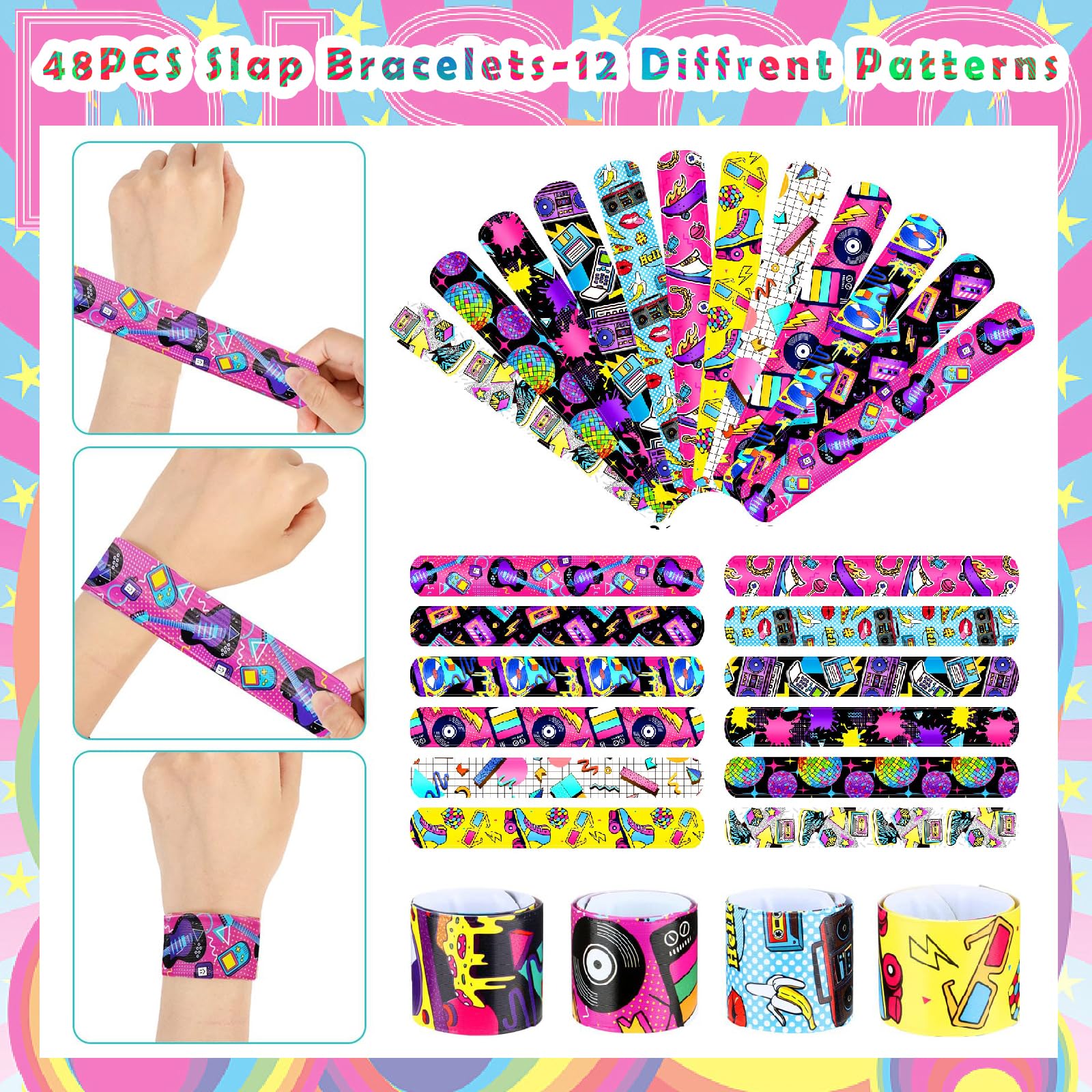 Viicoor party bracelets offer safe durable fun for school prizes and gifts.