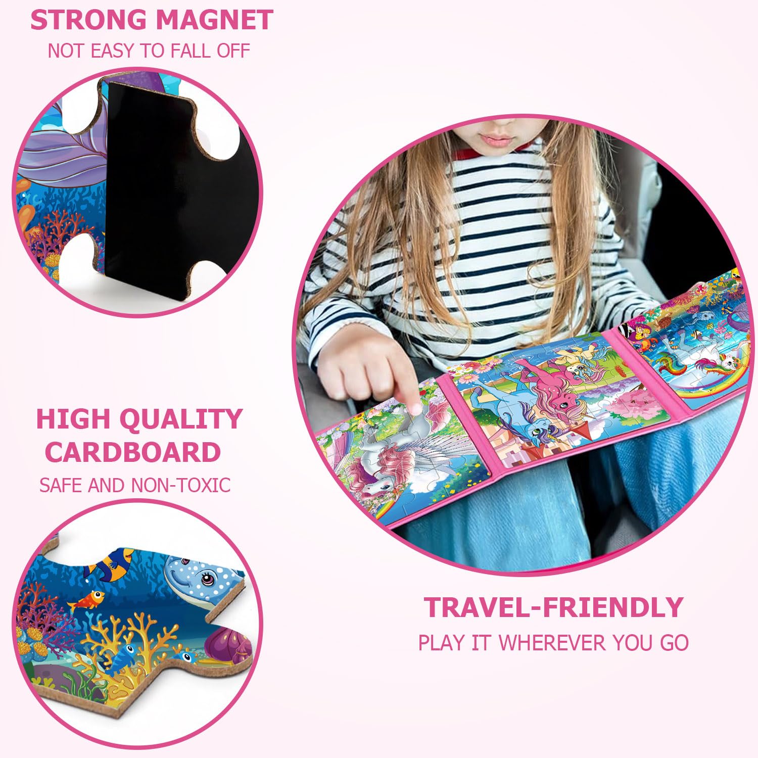 VIJYYZT travel-friendly design fits bags for quick entertainment.
