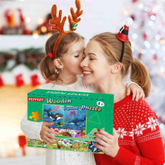 VIJYYZT wooden puzzle farm theme — engaging scenes for learning through play