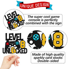 Vikiwiin game controller cake topper for a bold birthday theme.