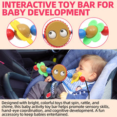 VIKOS Chimes toy adds soft sounds for soothing play.