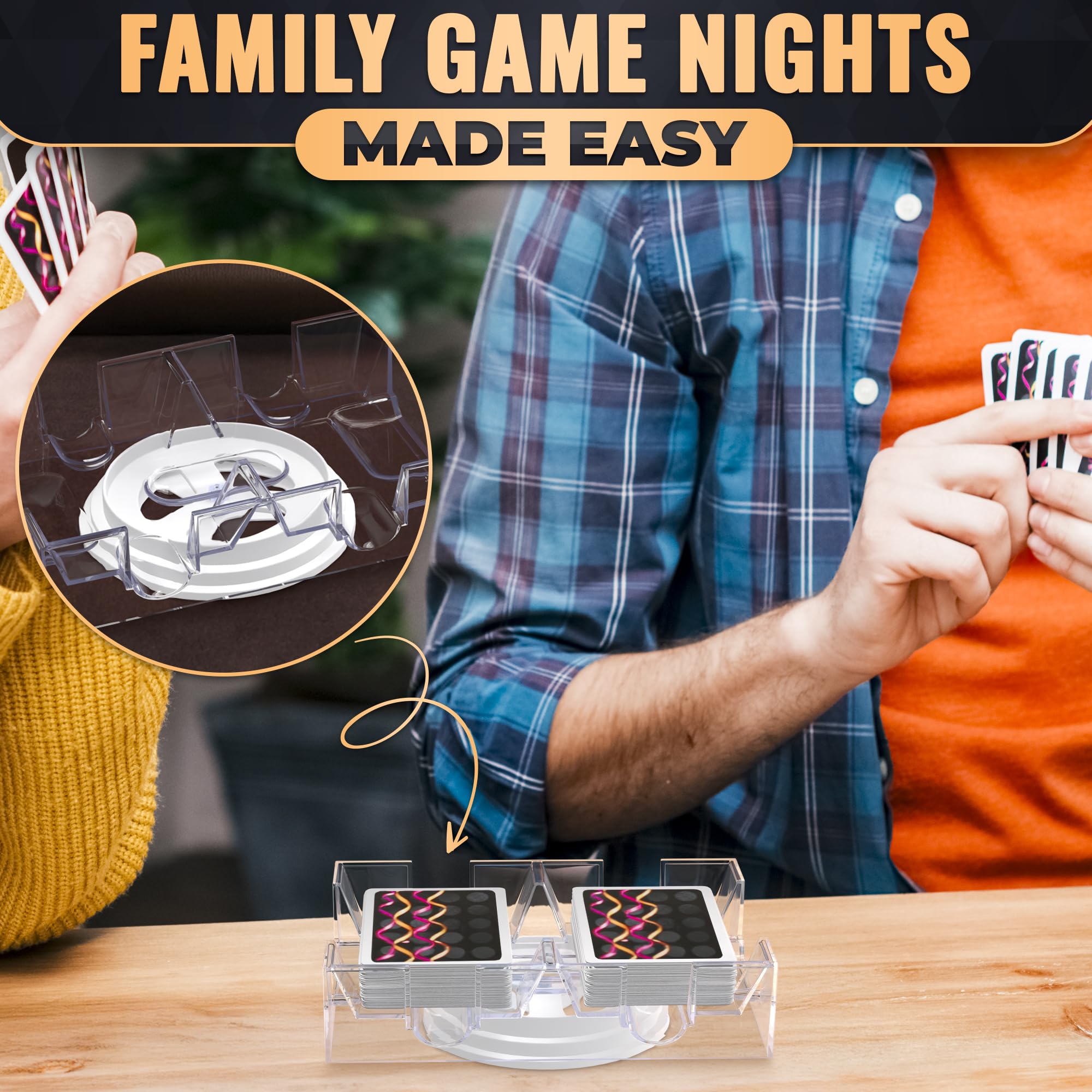 Portable game night accessory by VIKROM for on-the-go play