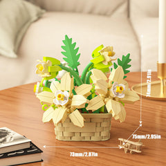 Vilbocr rose-lily variety flower blocks close-up showing intricate shapes for imaginative play
