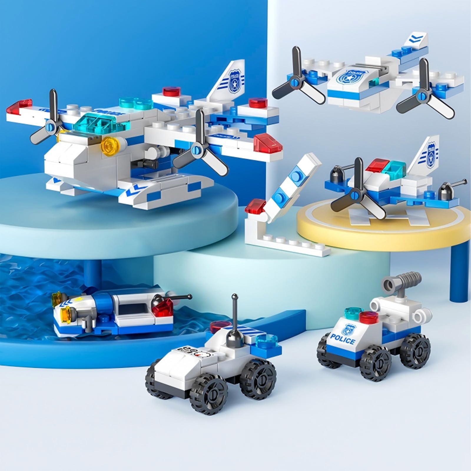 Vilbocr Sky Police airplane instructions guide beginners through assembly