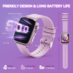 Vilicert Kids Games Watch long battery life for adventures.