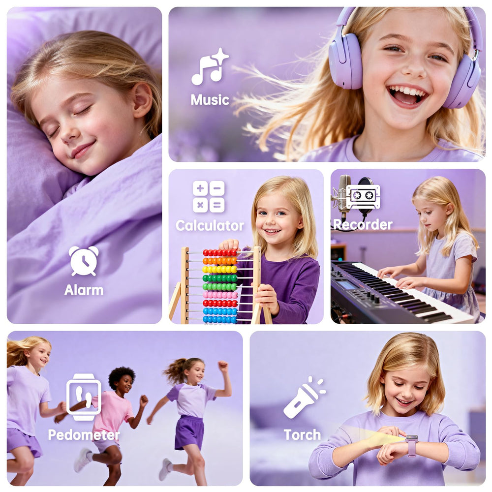 Vilicert Kids Games Watch stores thousands of photos for keepsakes.