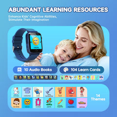 Vilicert Kids Smart Watch alarm calendar helps structure daily routines for kids.
