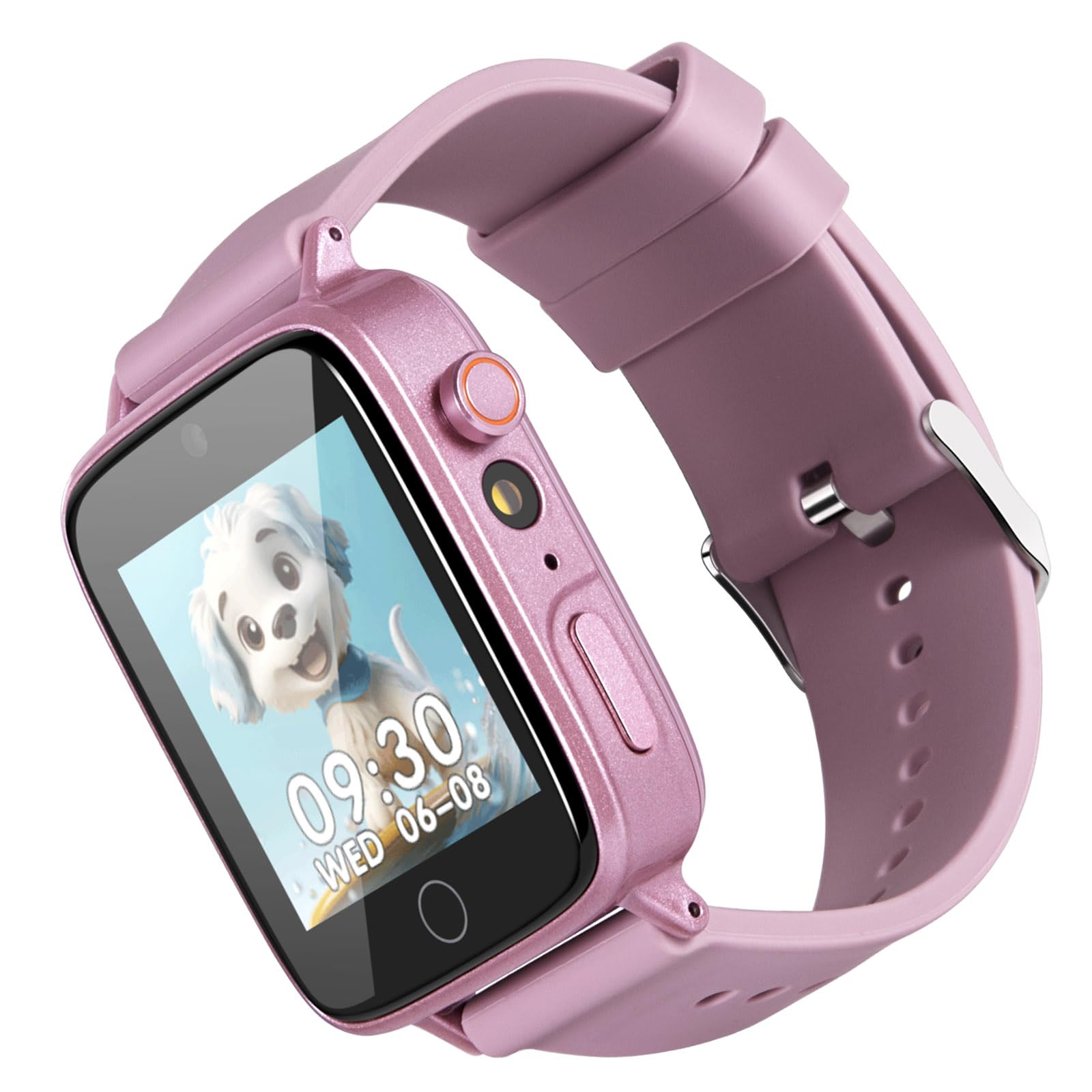 Vilicert kids smart watch on wrist showing games and camera for learning on the go