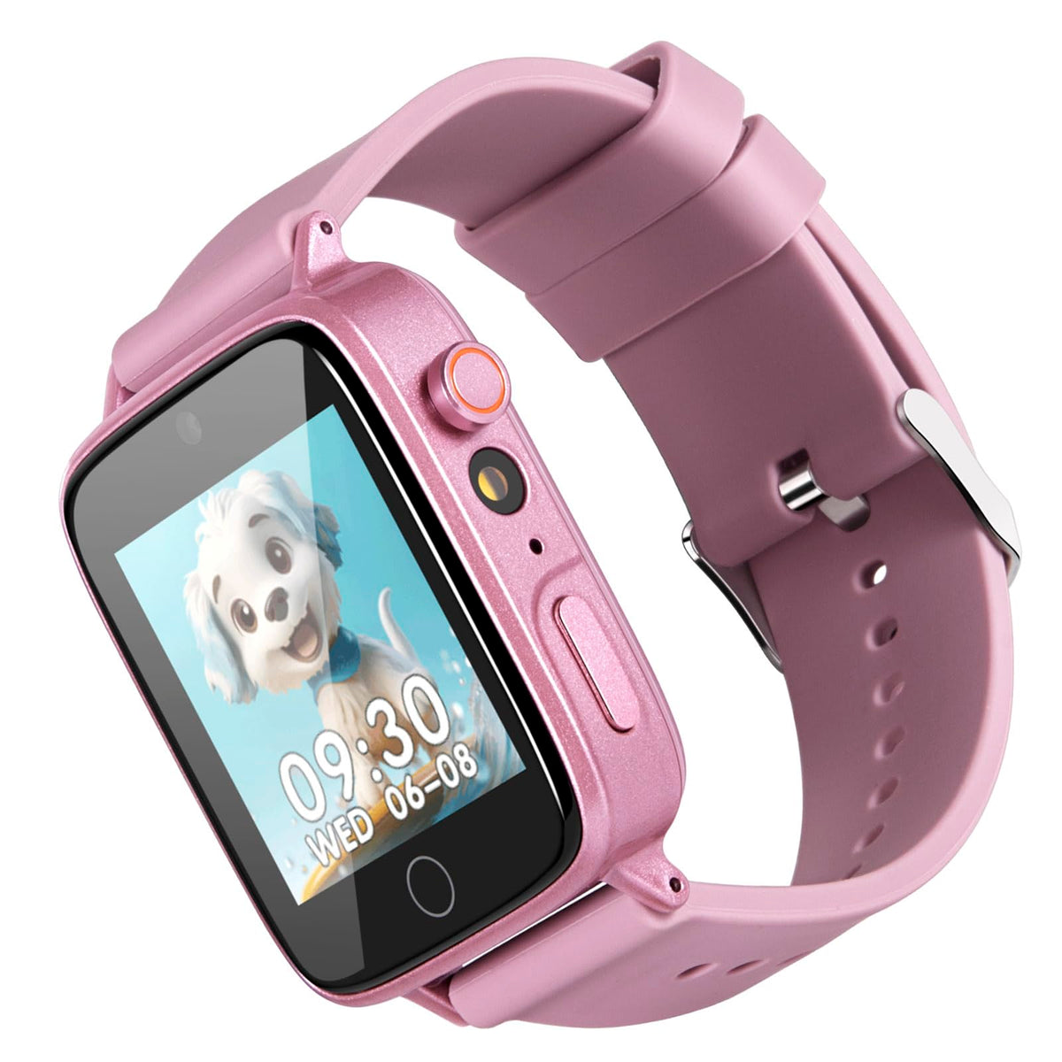 Vilicert kids smart watch on wrist showing games and camera for learning on the go