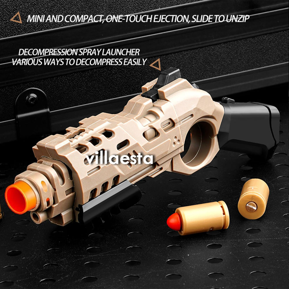 Villaesta Laucher 3-shell set highlights customization options.