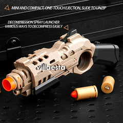 Villaesta Laucher 3-shell set highlights customization options.