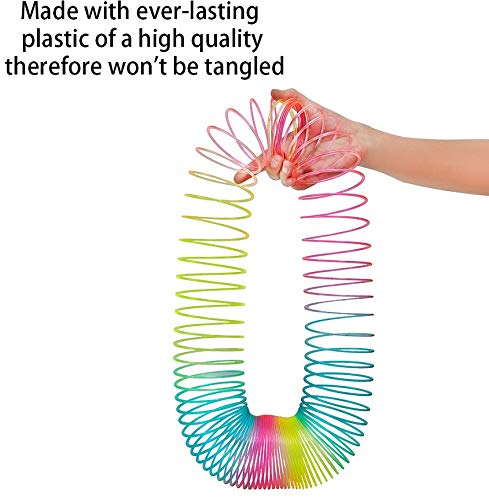 Vinciph coil toy shows safe, durable plastic for repeated use