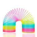 Vinciph Magic Giant Rainbow Coil Toy closeup with vibrant colors for tactile play
